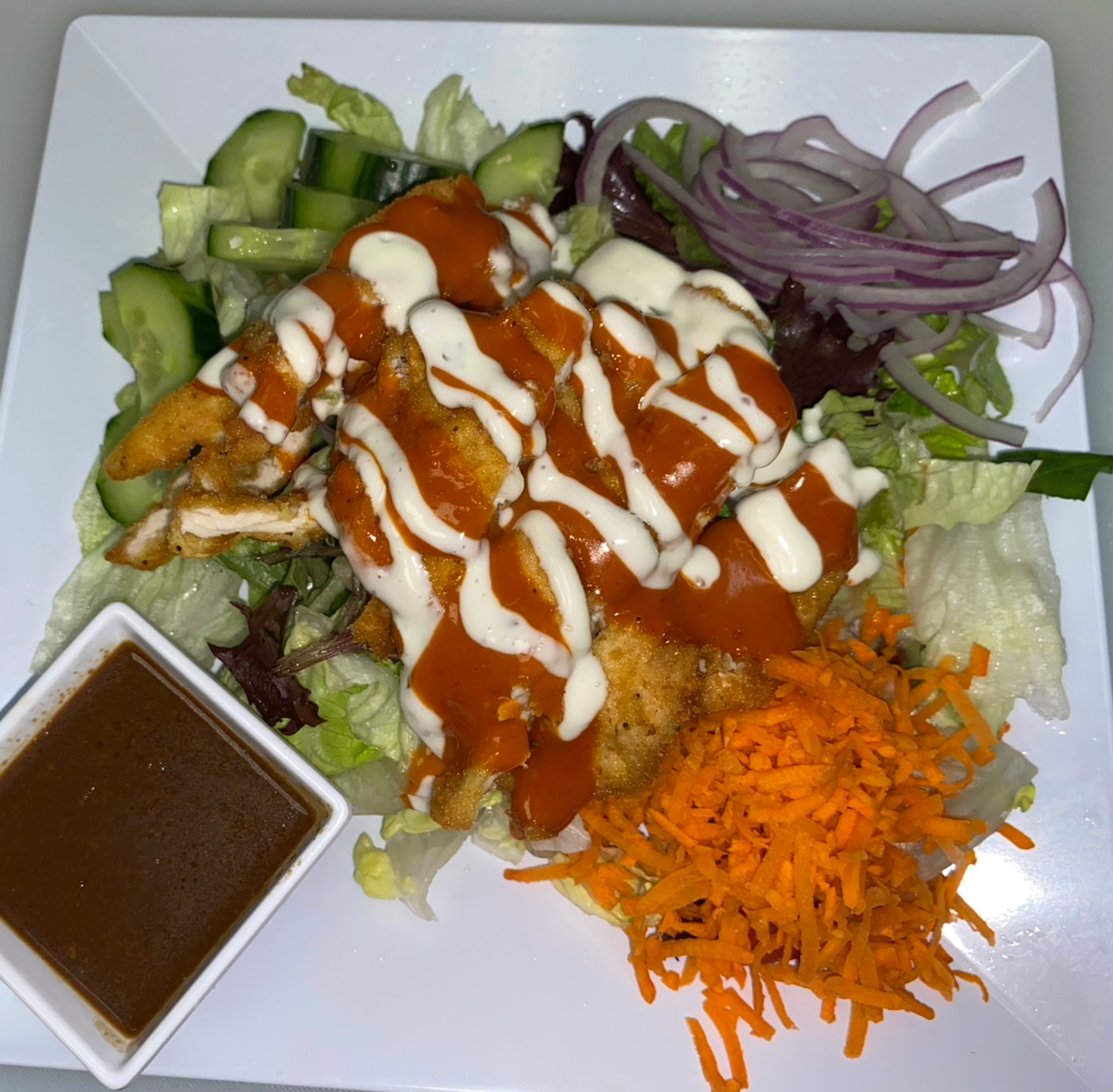 Buffalo Ranch Chicken Salad