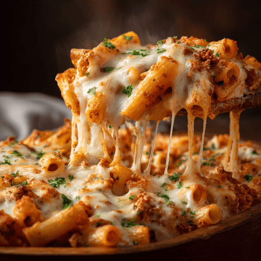 Baked Ziti Parmigiana