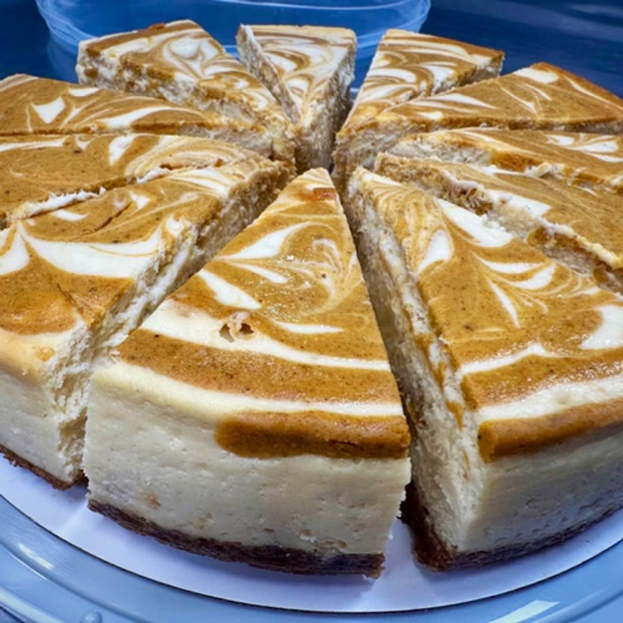 * Becca's Sea Salt & Caramel Cheesecake.