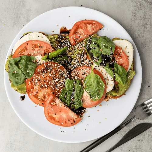 Caprese Avocado Toast