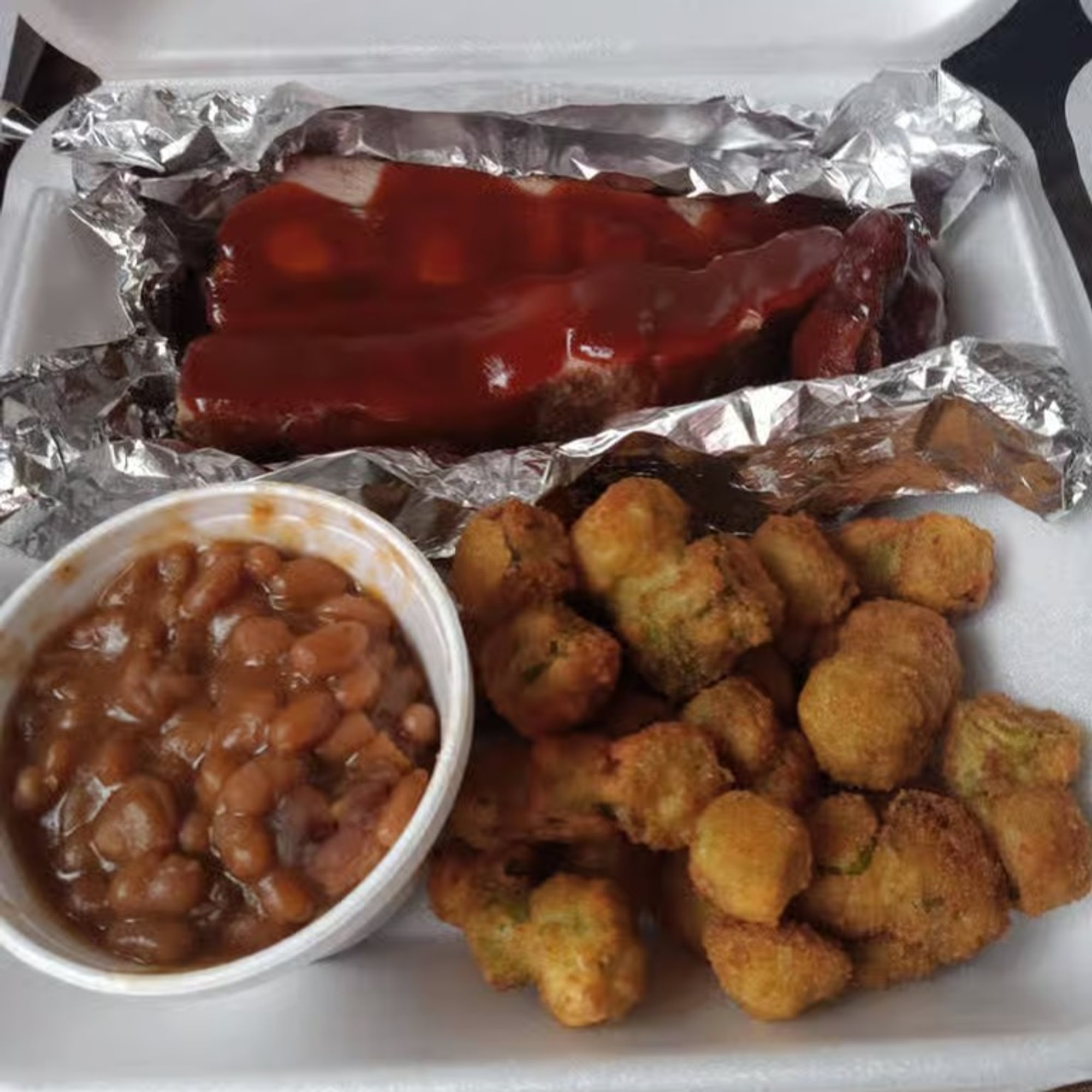 Rib Plate Dinner