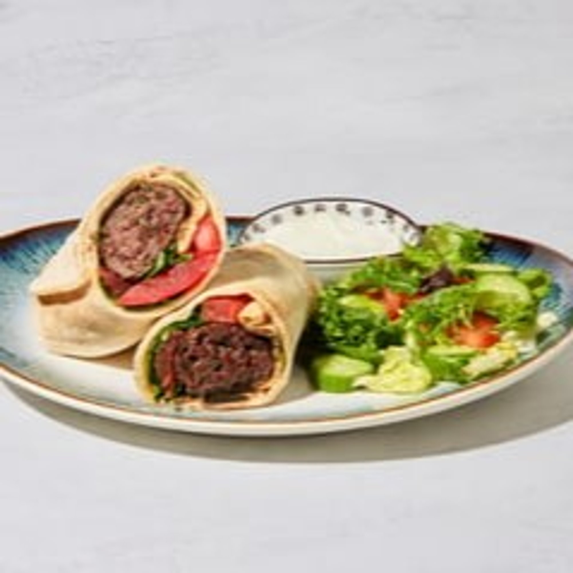16. Kofta Kabob Wrap