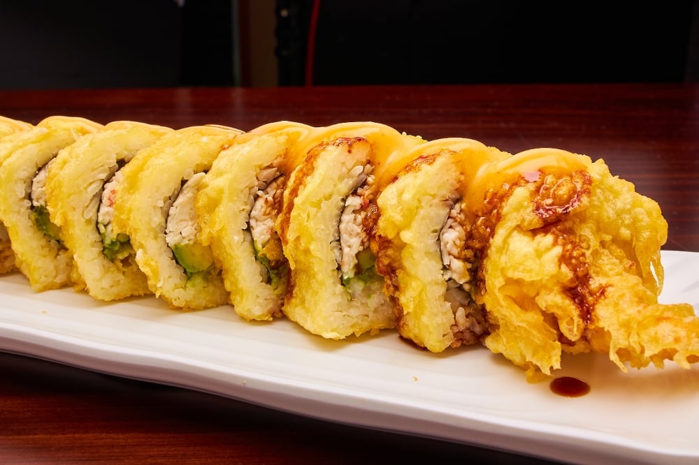 Golden Shrimp Tempura Roll (9PCS)