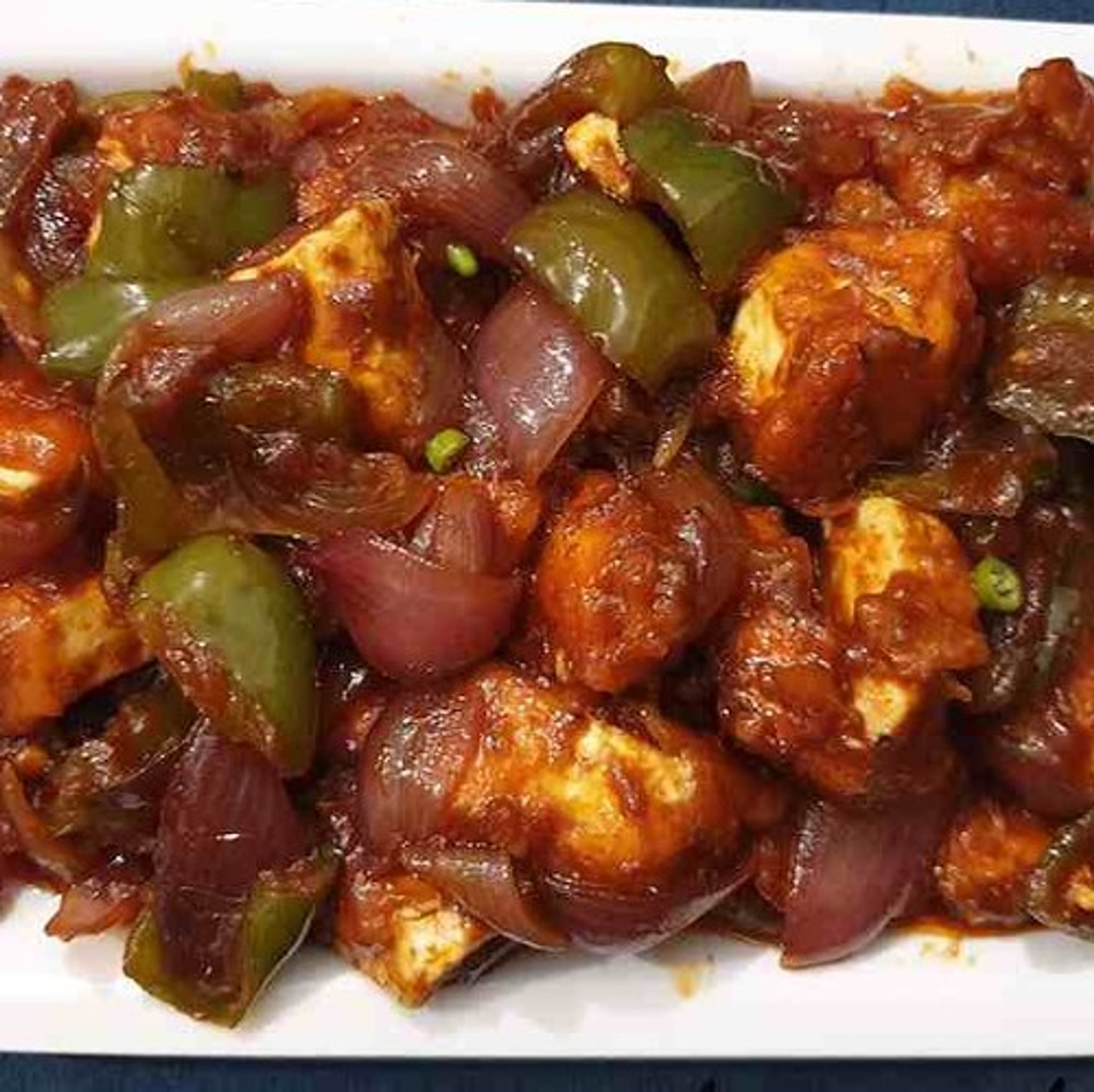 Paneer Chili (Chinese)