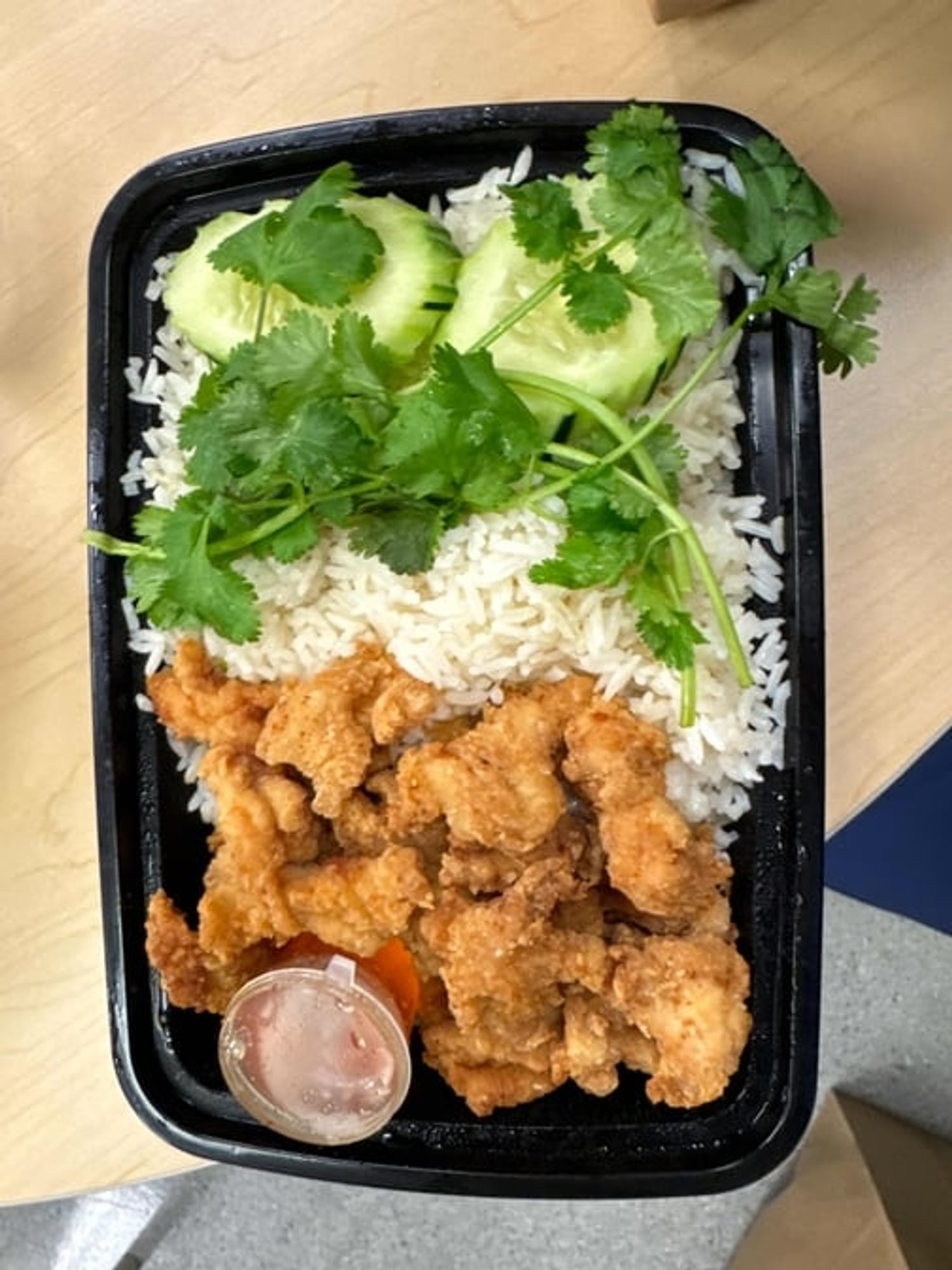 Fried Chicken Garlic Rice