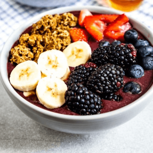 Wild Berry Banana Blast Bowl