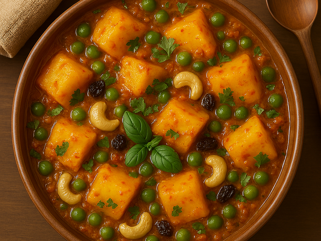 Potato Peas Curry