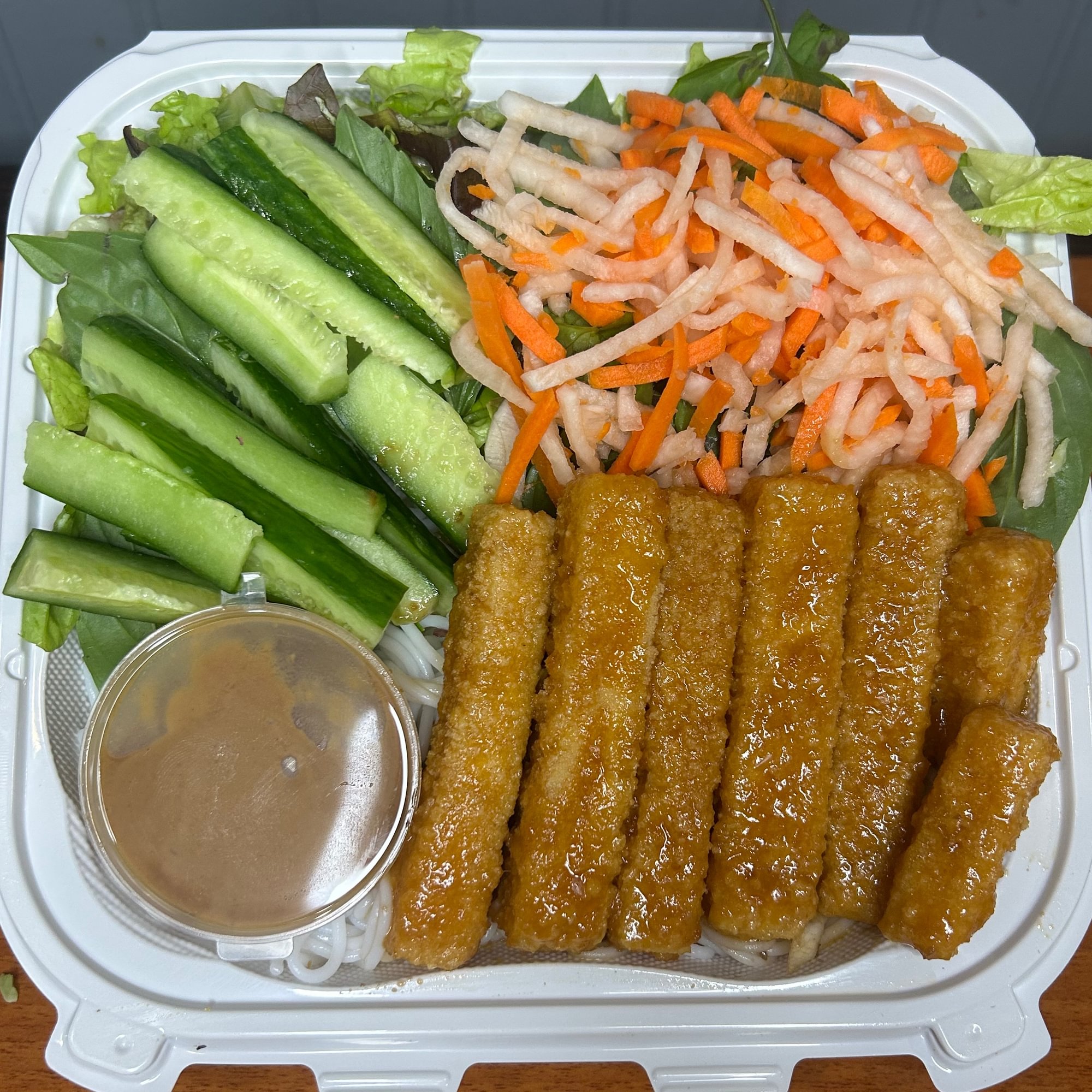 Crispy Tofu Vermicelli