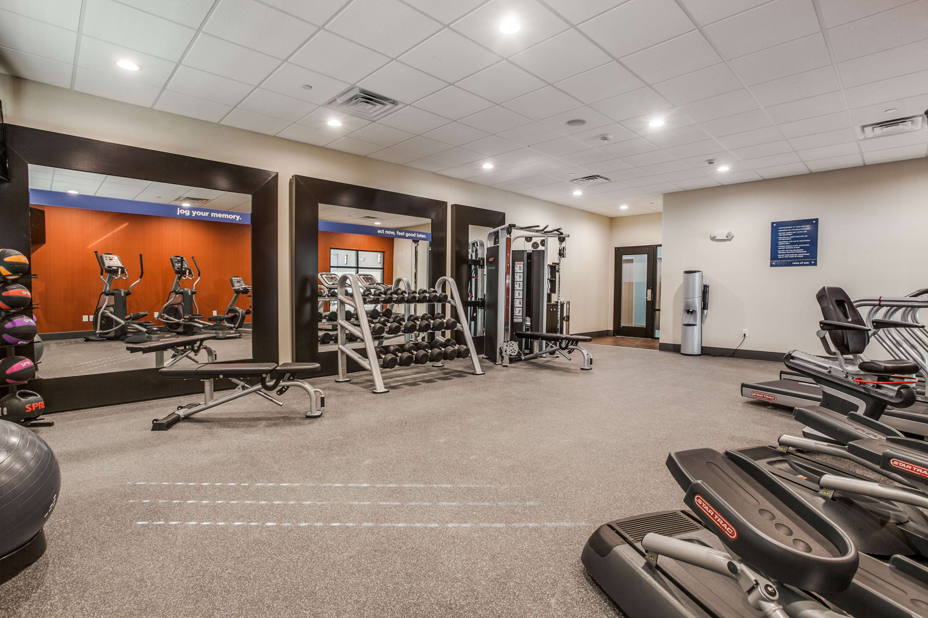 Health club  fitness center  gym