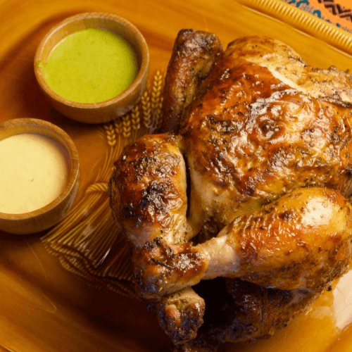 One Whole Chicken White (No Sides)