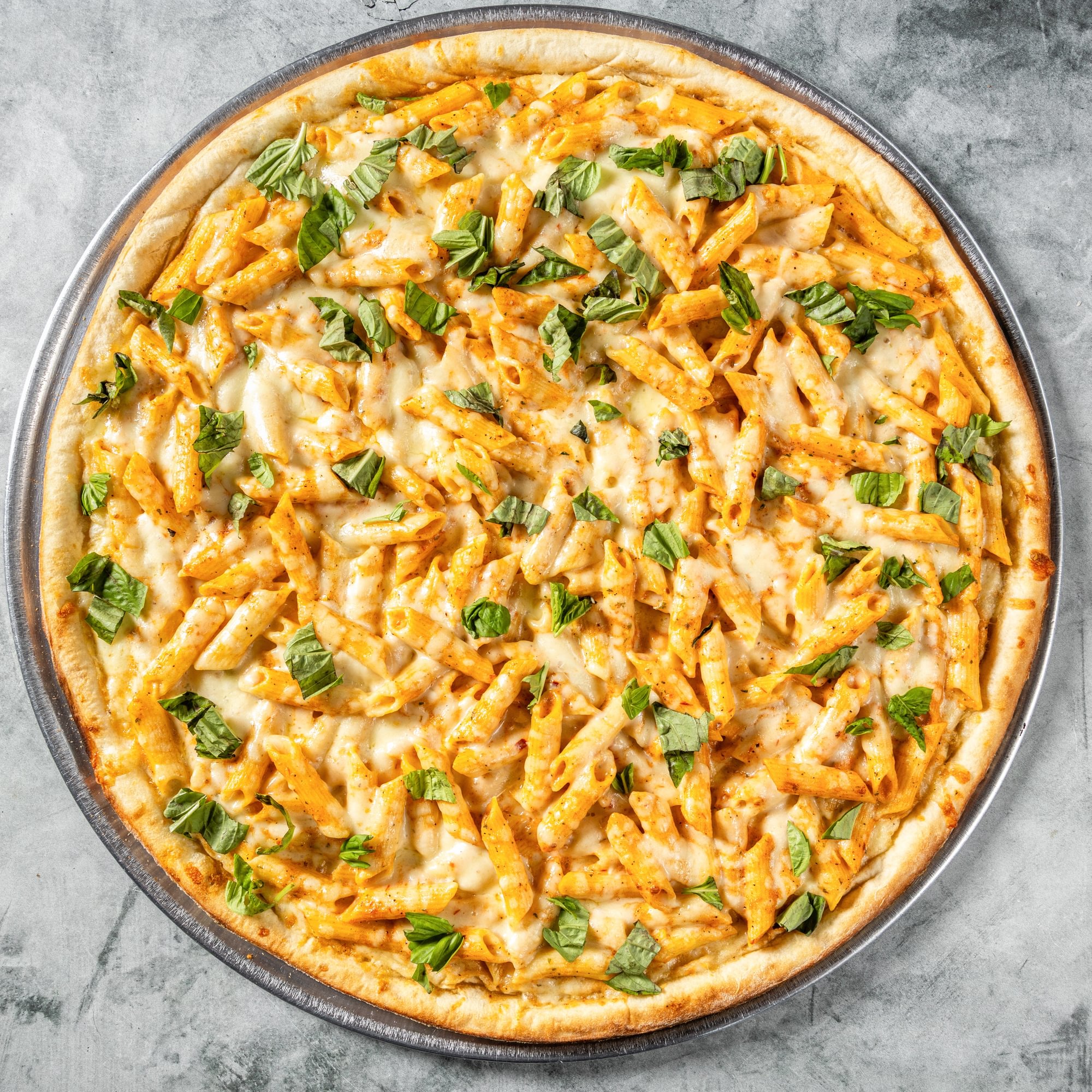 Baked Ziti with Vodka Sauce Pizza