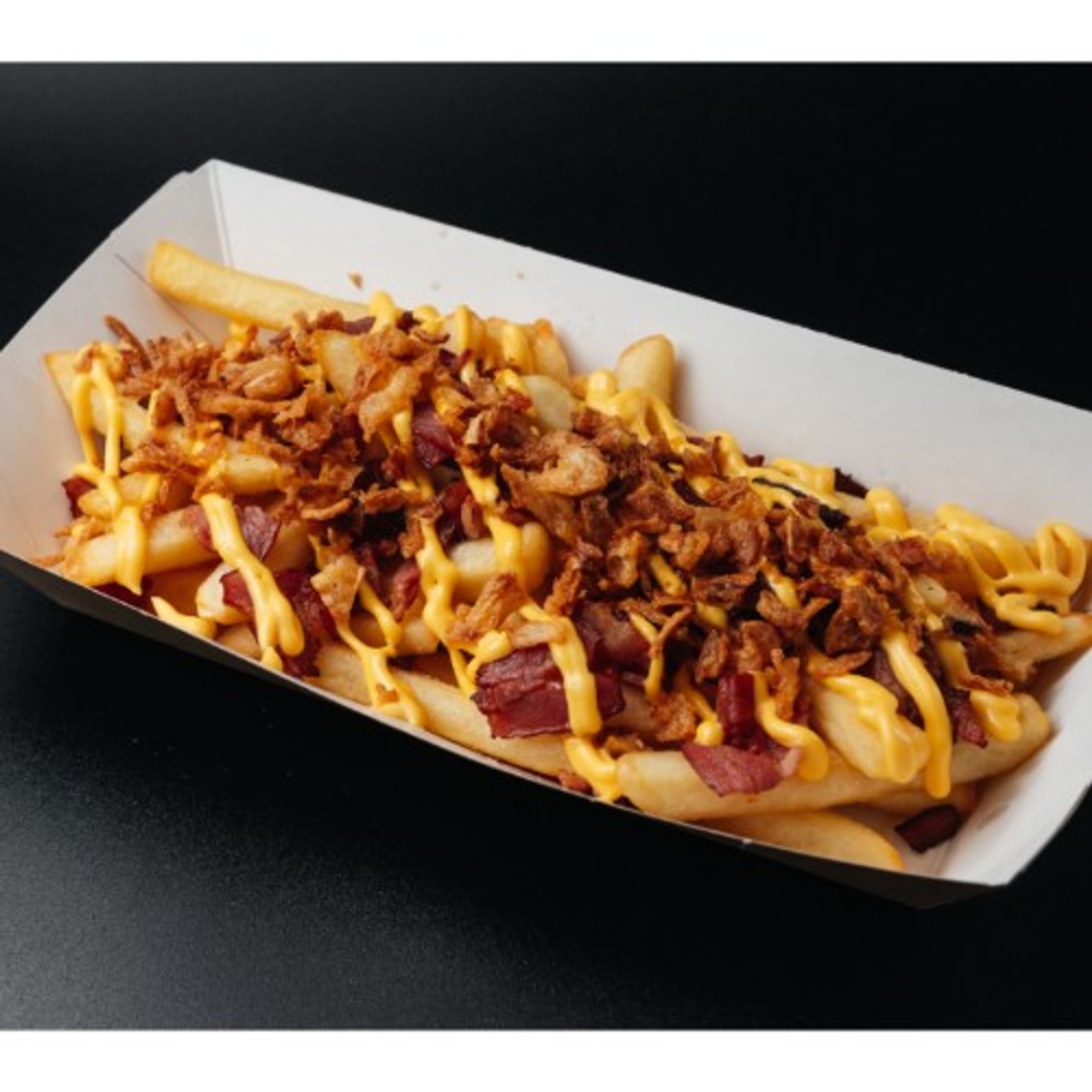 Cheesy Fries with Bacon