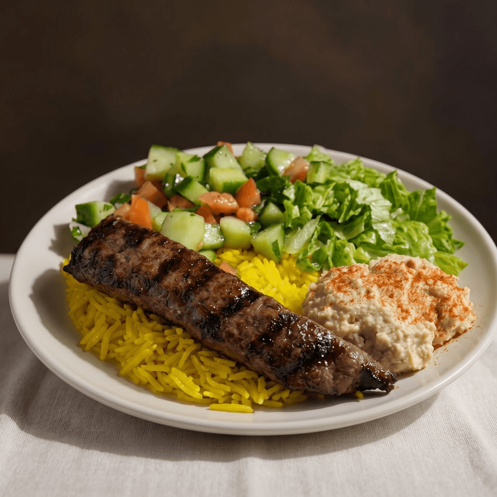 #3 Kifta Kabob Rice Bowl