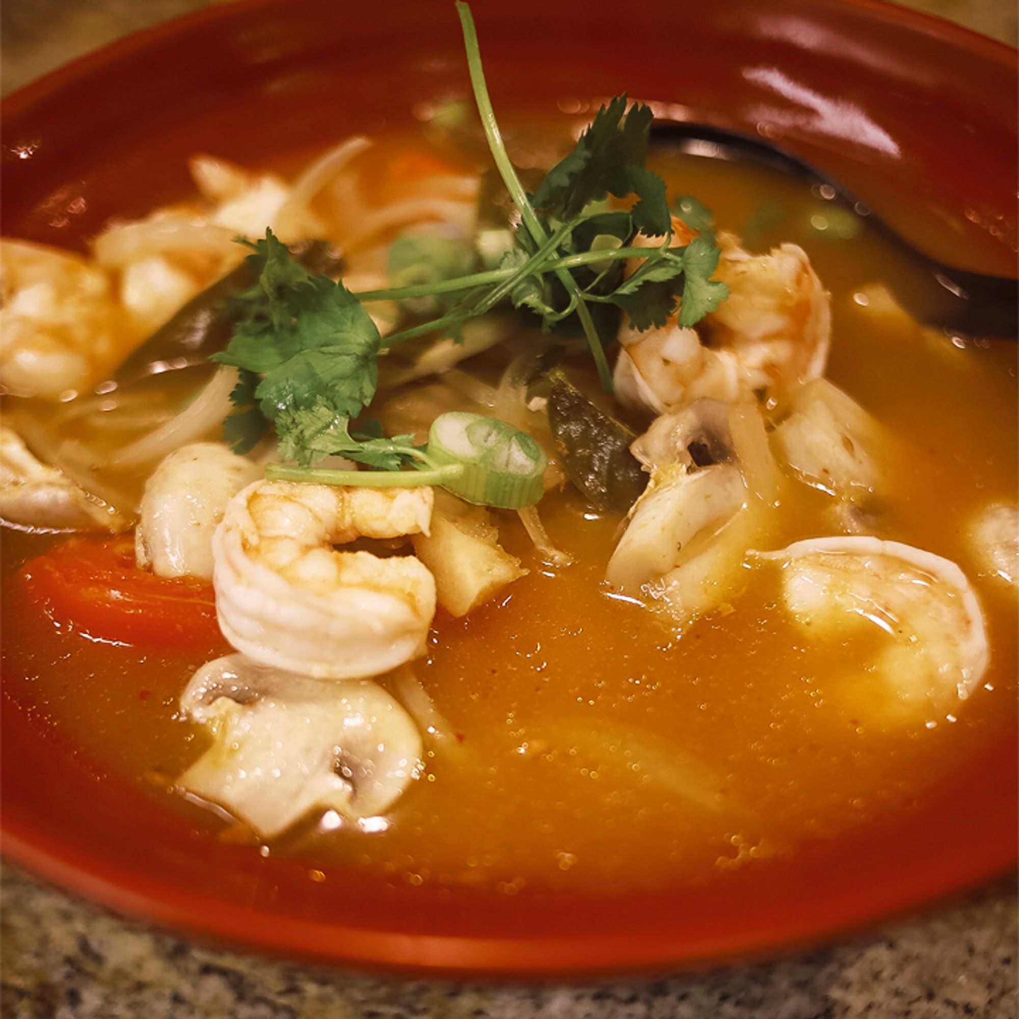 Tom Yum Shrimp