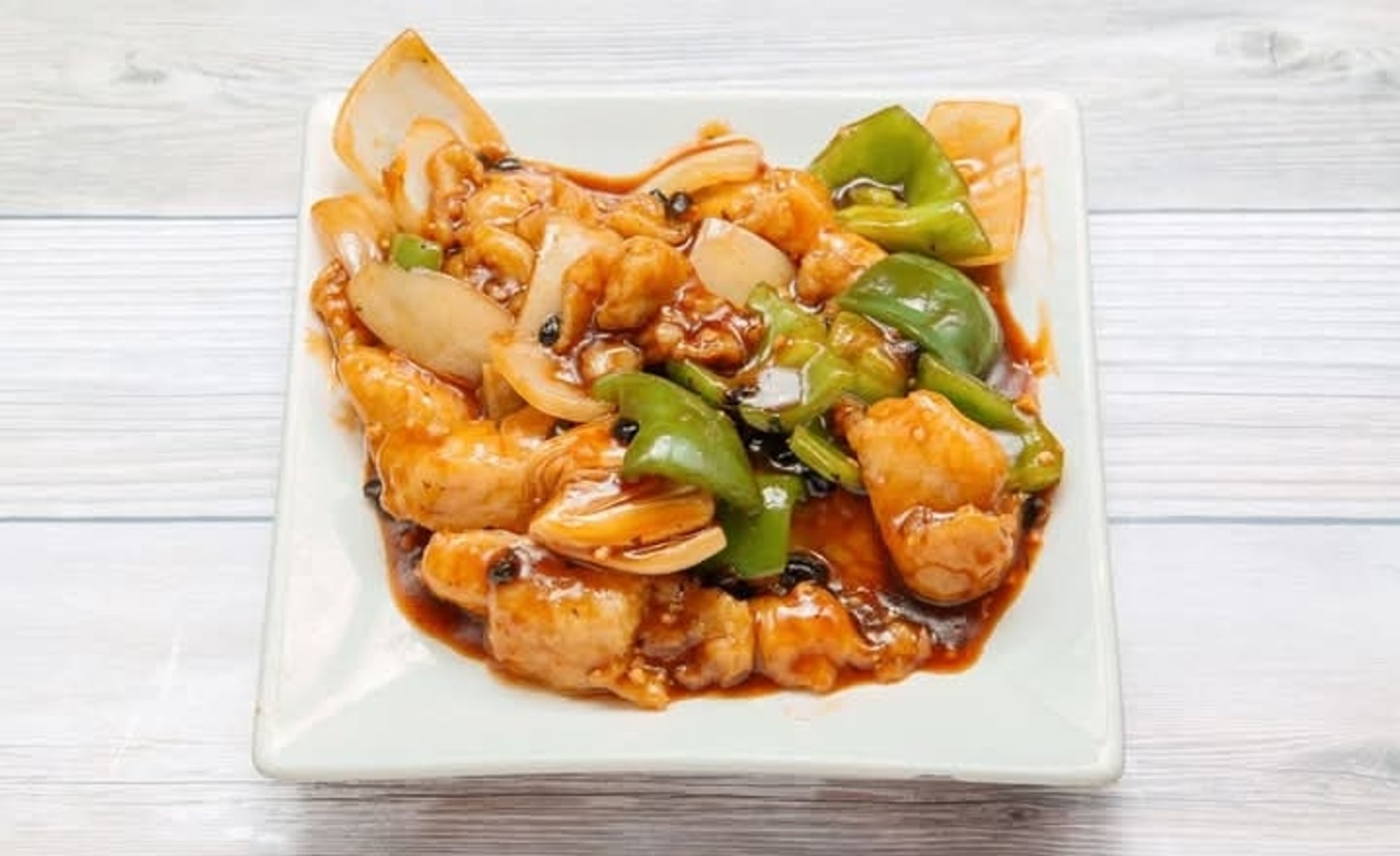 Sliced fish with black bean sauce / 豆豉鱼片