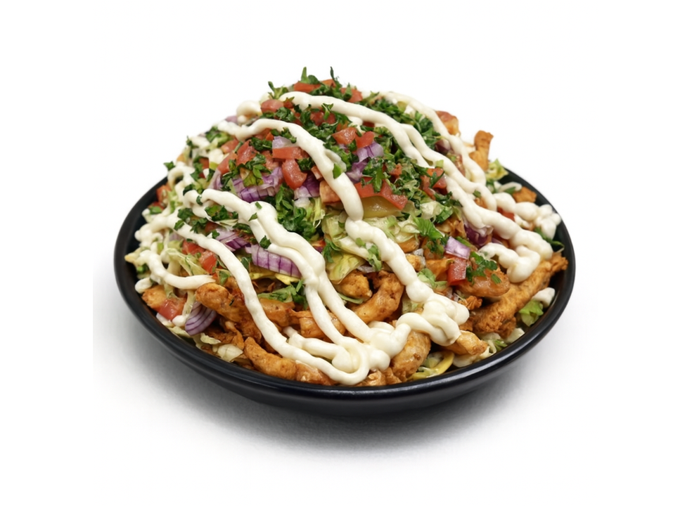 Chicken Shawarma Loaded Fries