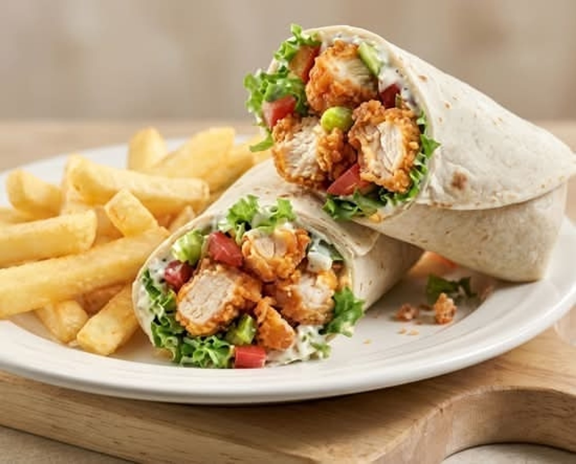 Crispy Chicken Wrap