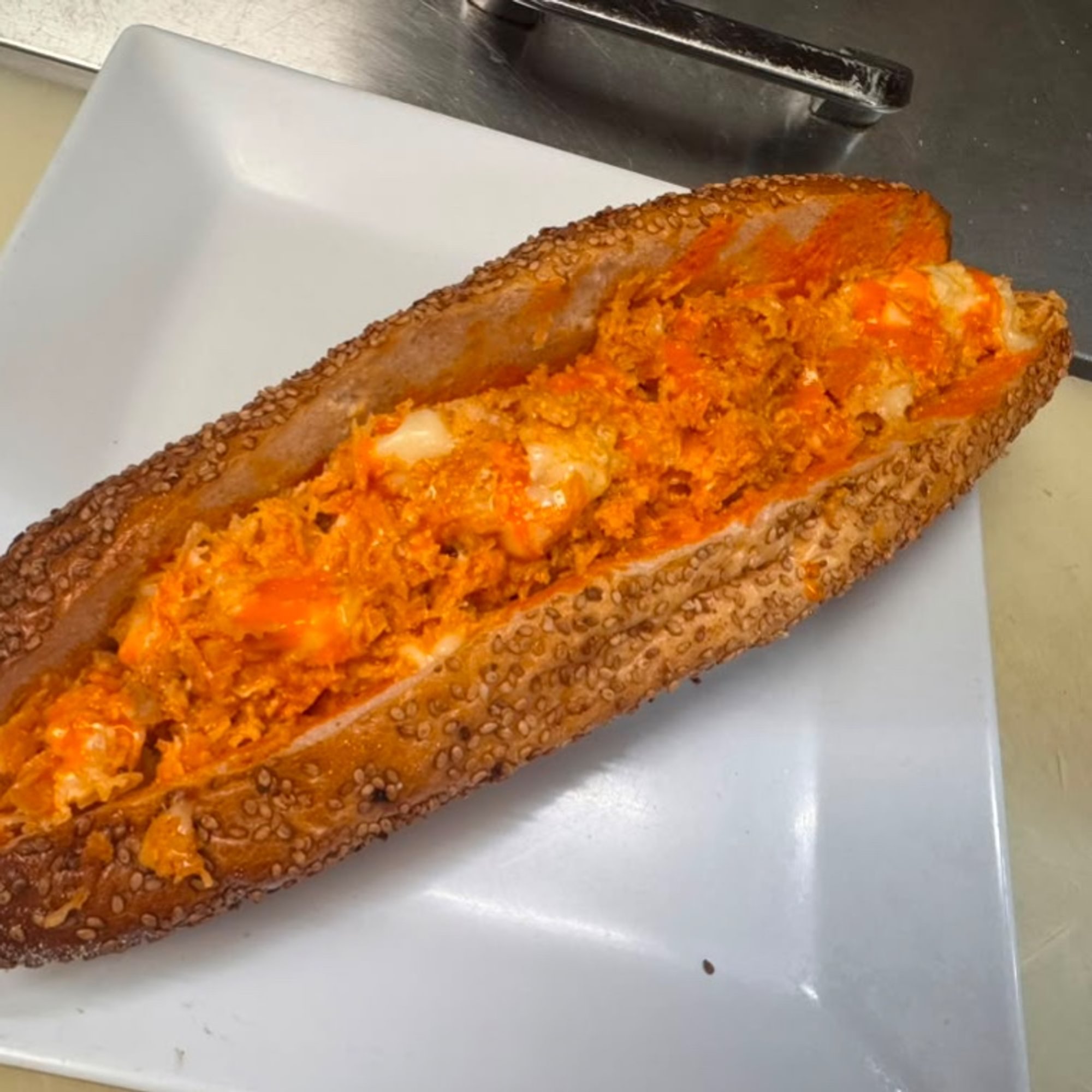 Buffalo Chicken Cheesesteak