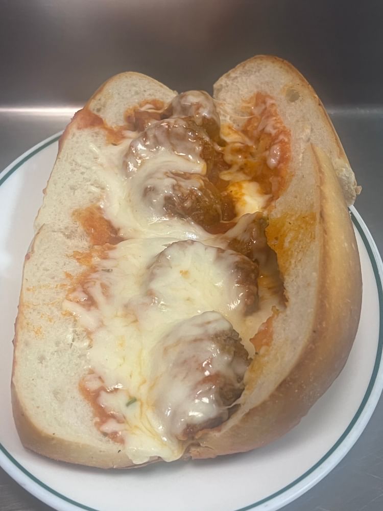 Meatball Parmigiana Hero