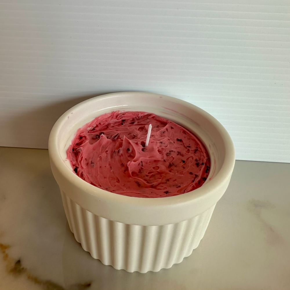 Beet Candle