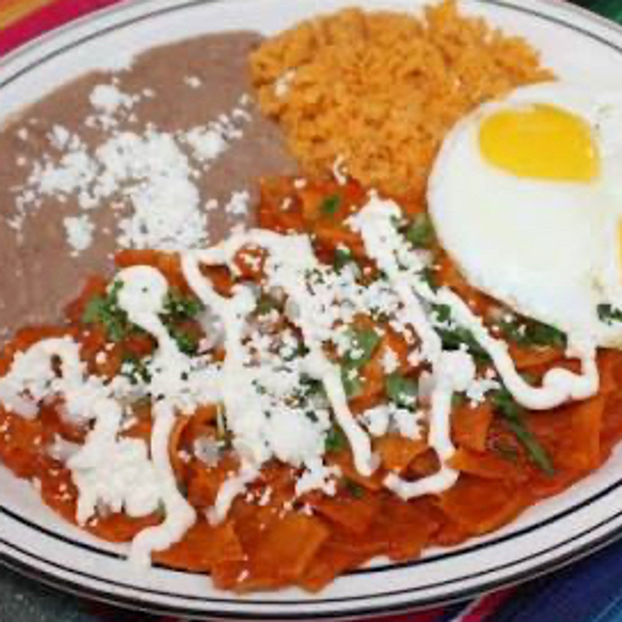 (L) Chilaquiles Plain