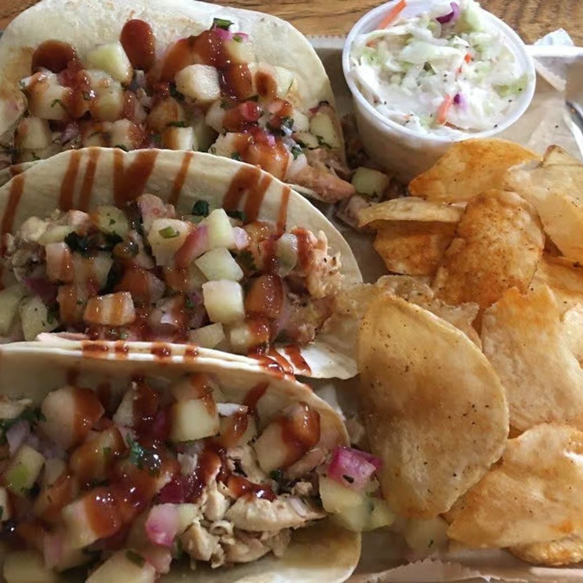 Pulled Chicken Tacos