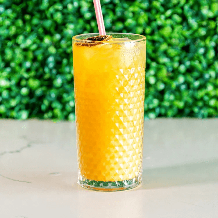 Passion Fruit Yuzu Soda