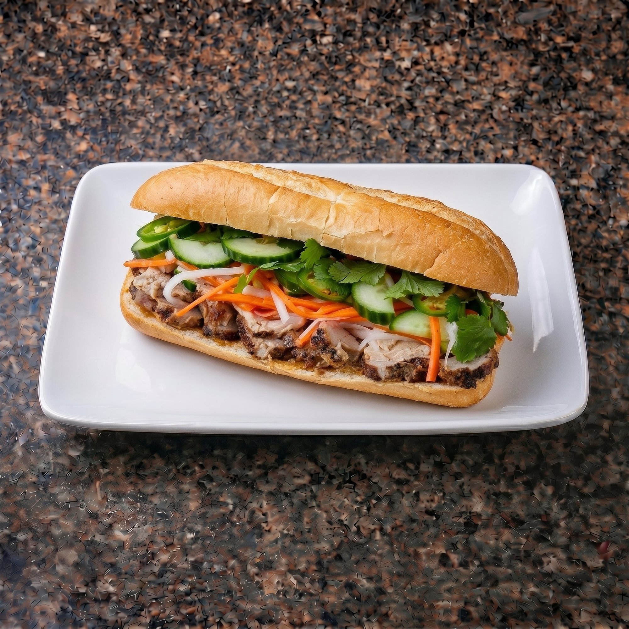 Grilled Chicken Banh Mi