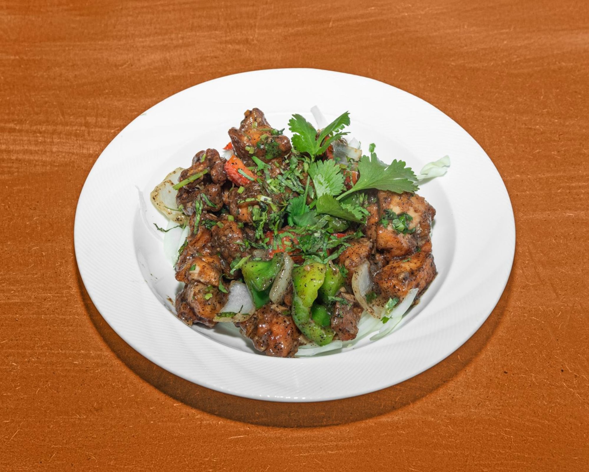Black Pepper Chicken or Chili Chicken