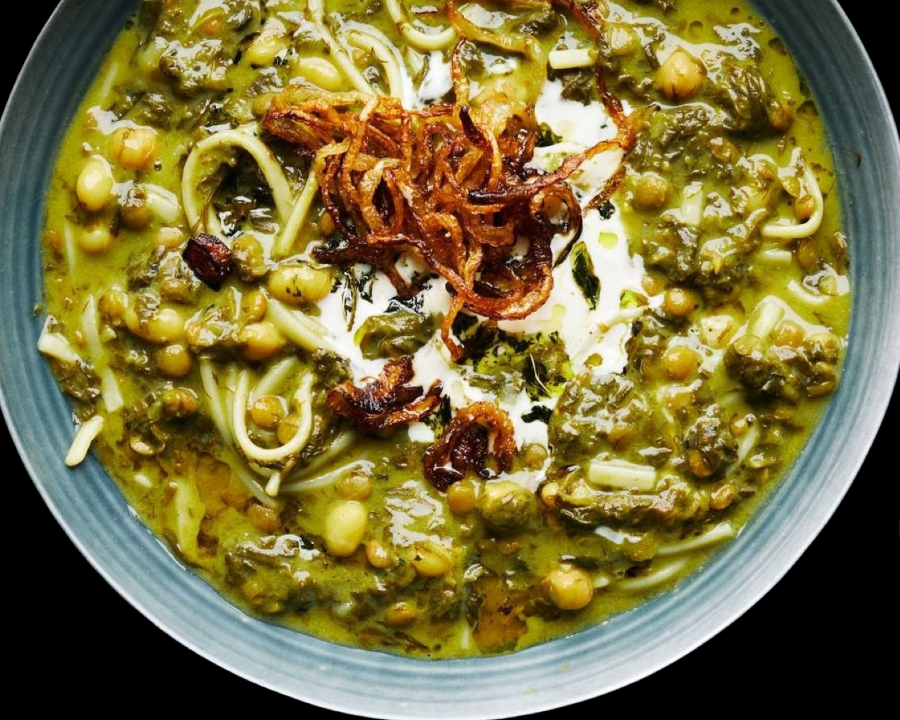 🌱 Ash-Reshteh (Persian Noodle Soup)