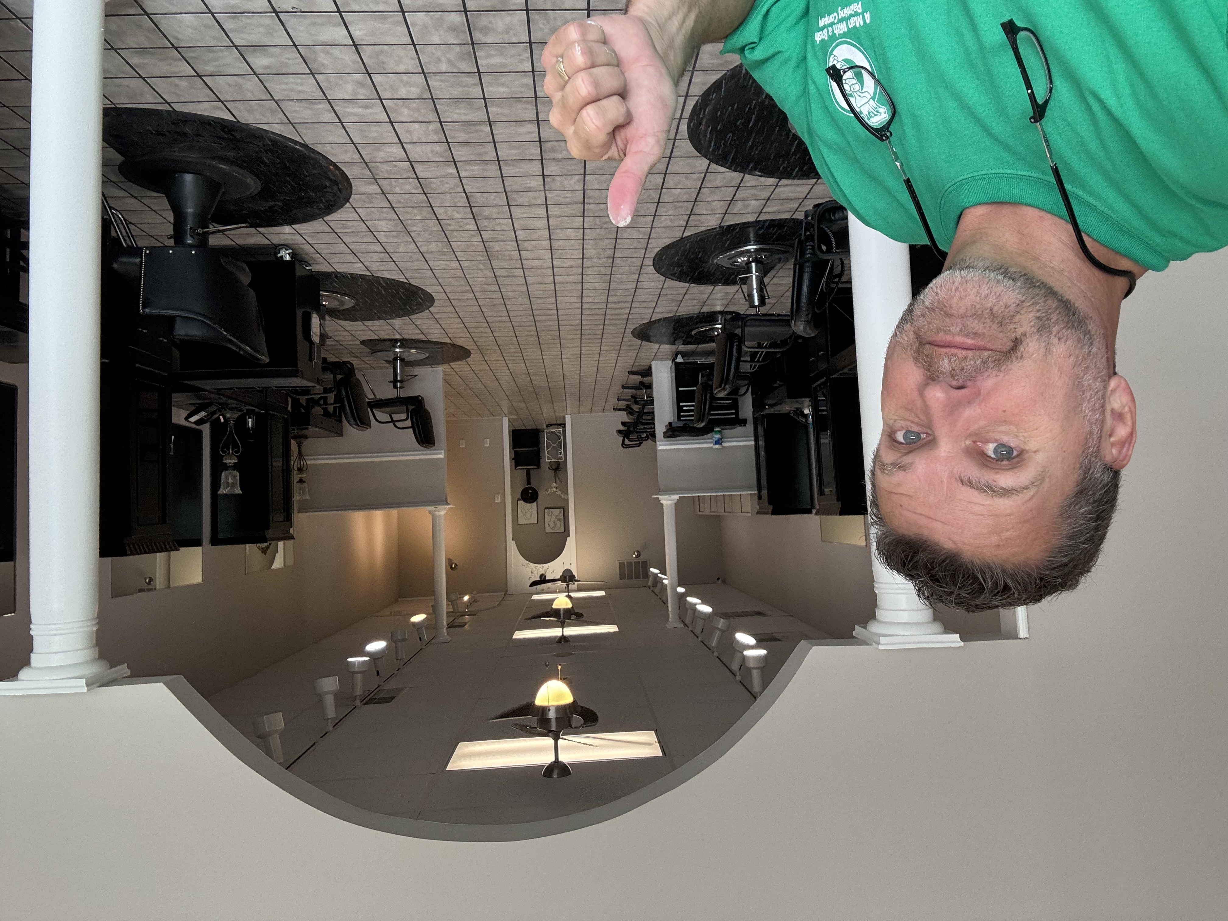 A Man With A Brush Image