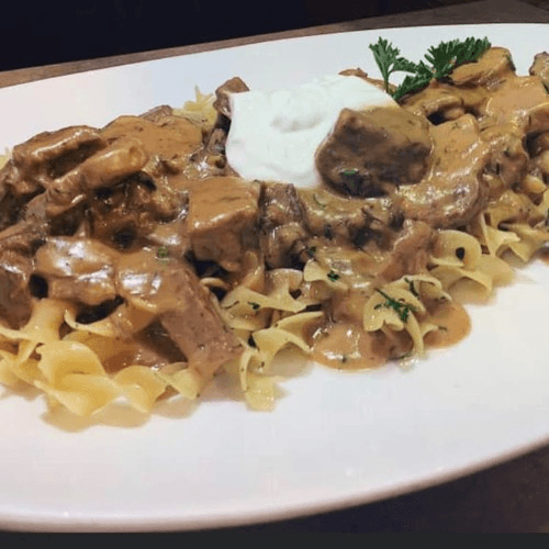 Beef Stroganoff 