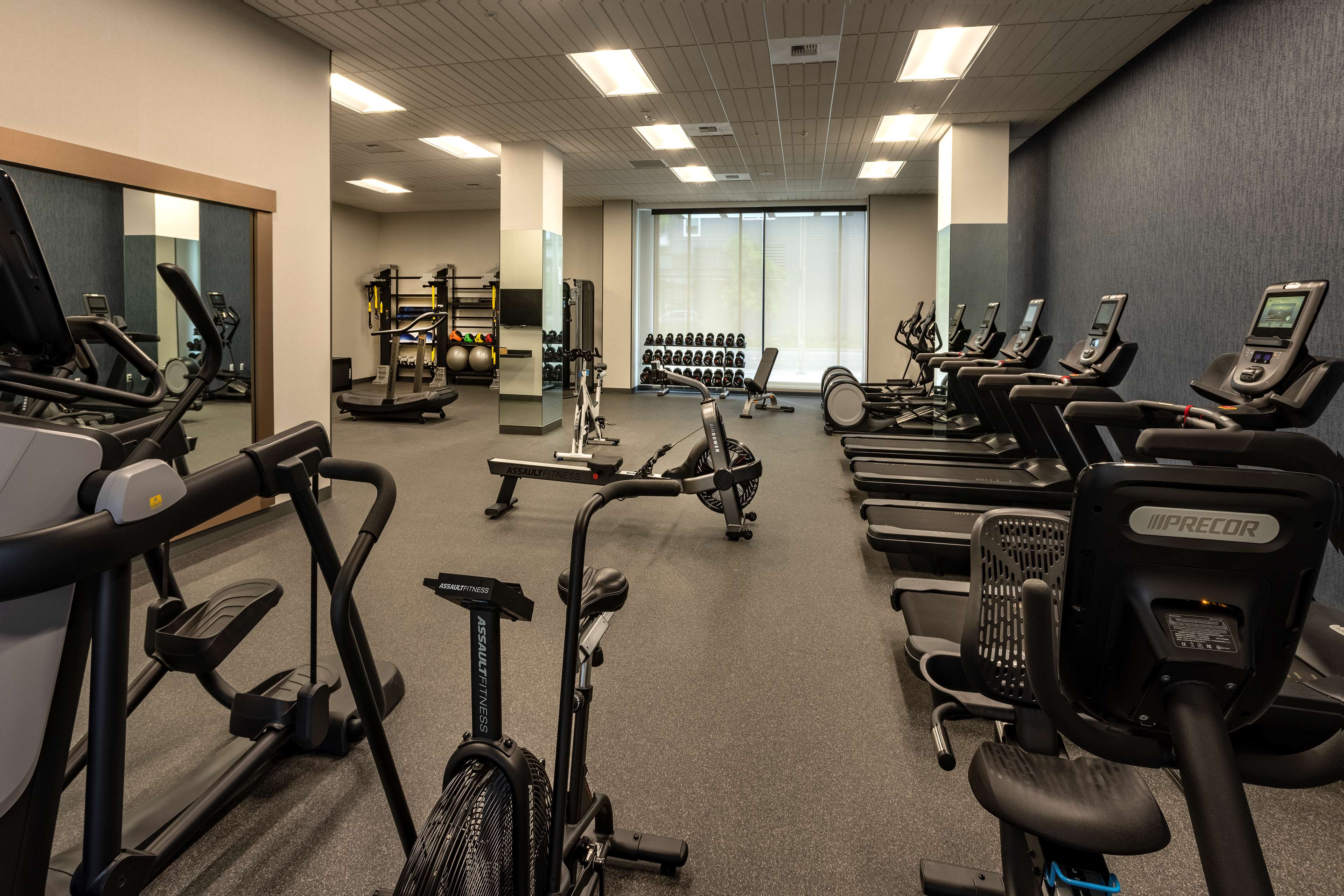 Health club  fitness center  gym