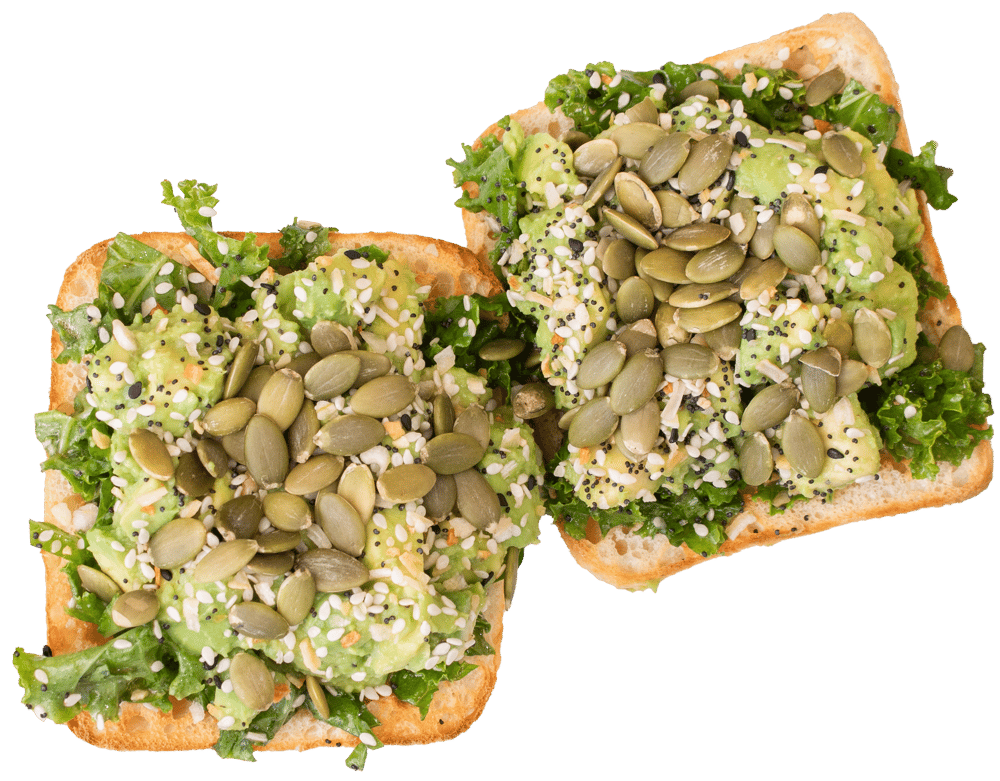 Kale & Pesto Toast