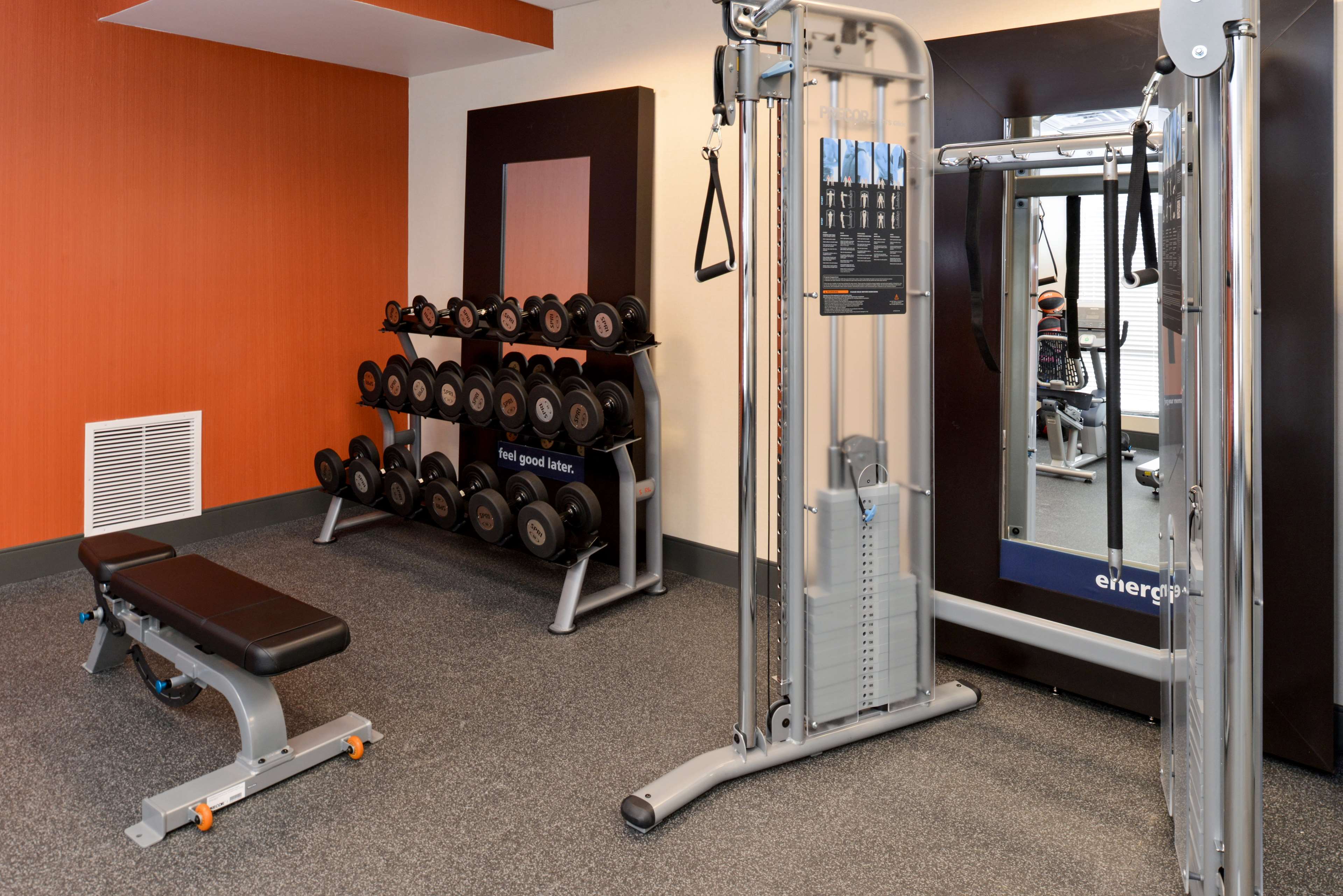 Health club  fitness center  gym
