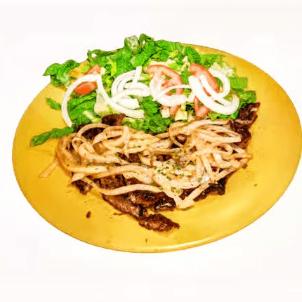 Steak with Onion