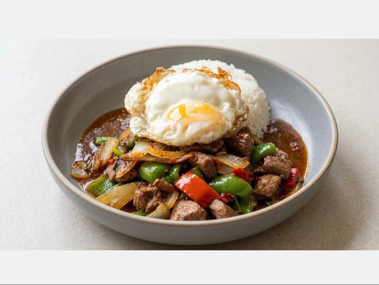 #10 Volcano Beef & Steam Rice