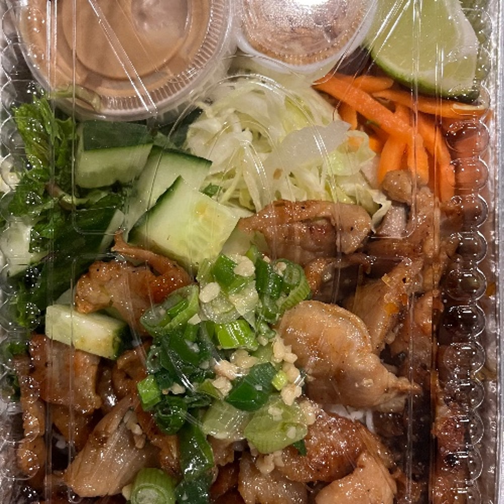 Chicken Vermicelli Bowl