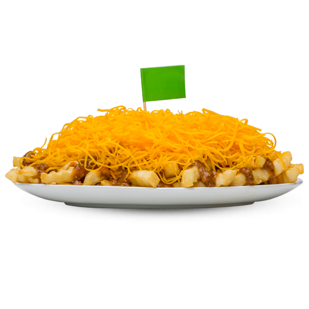 Veggie Chili Cheese Fries