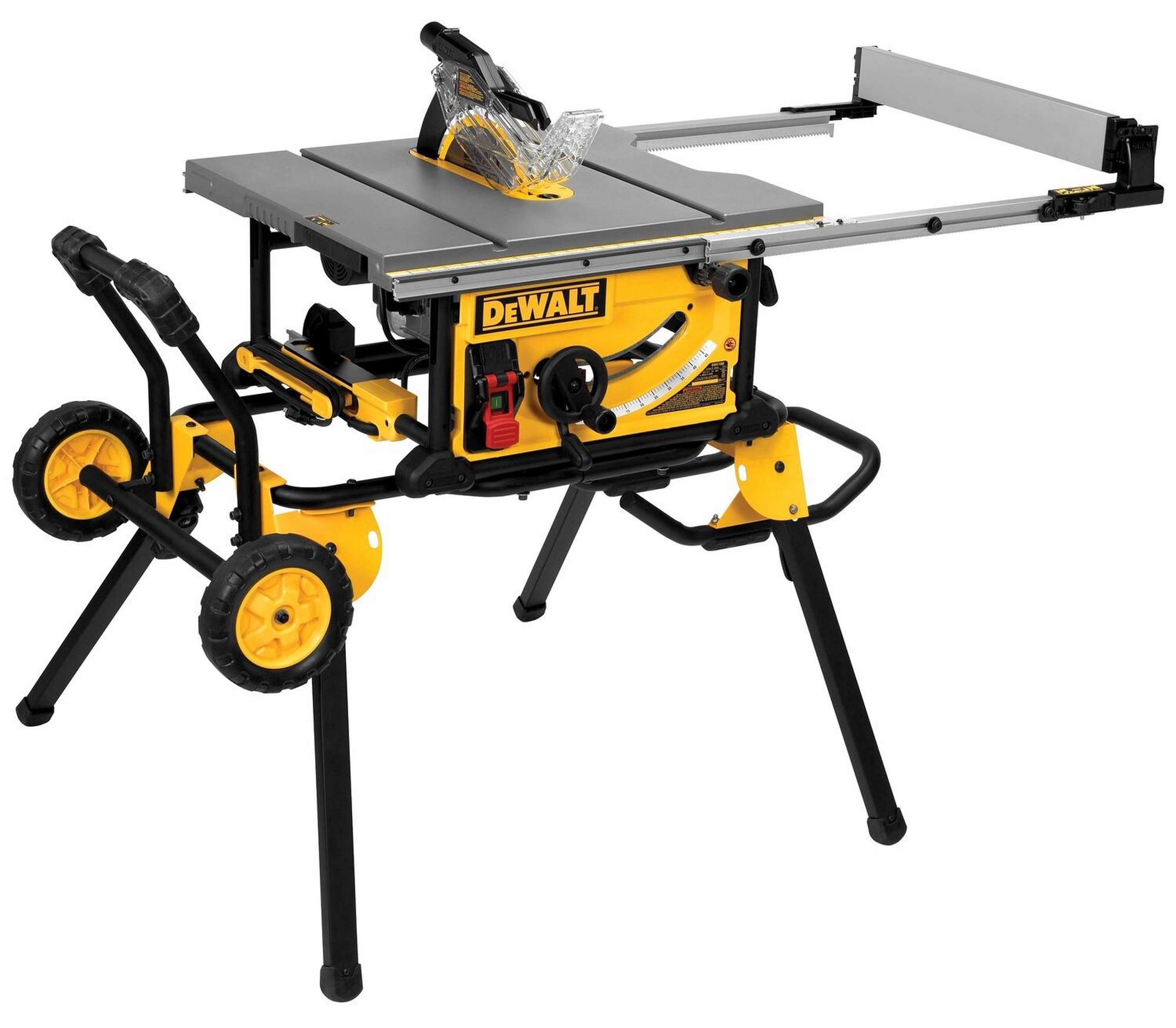 Jobsite Table Saw & Rolling Stand