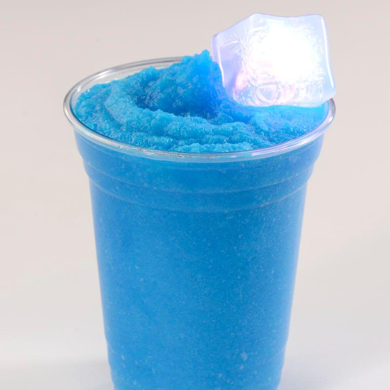 Frozen Raspberry Slushy with Glow Cube