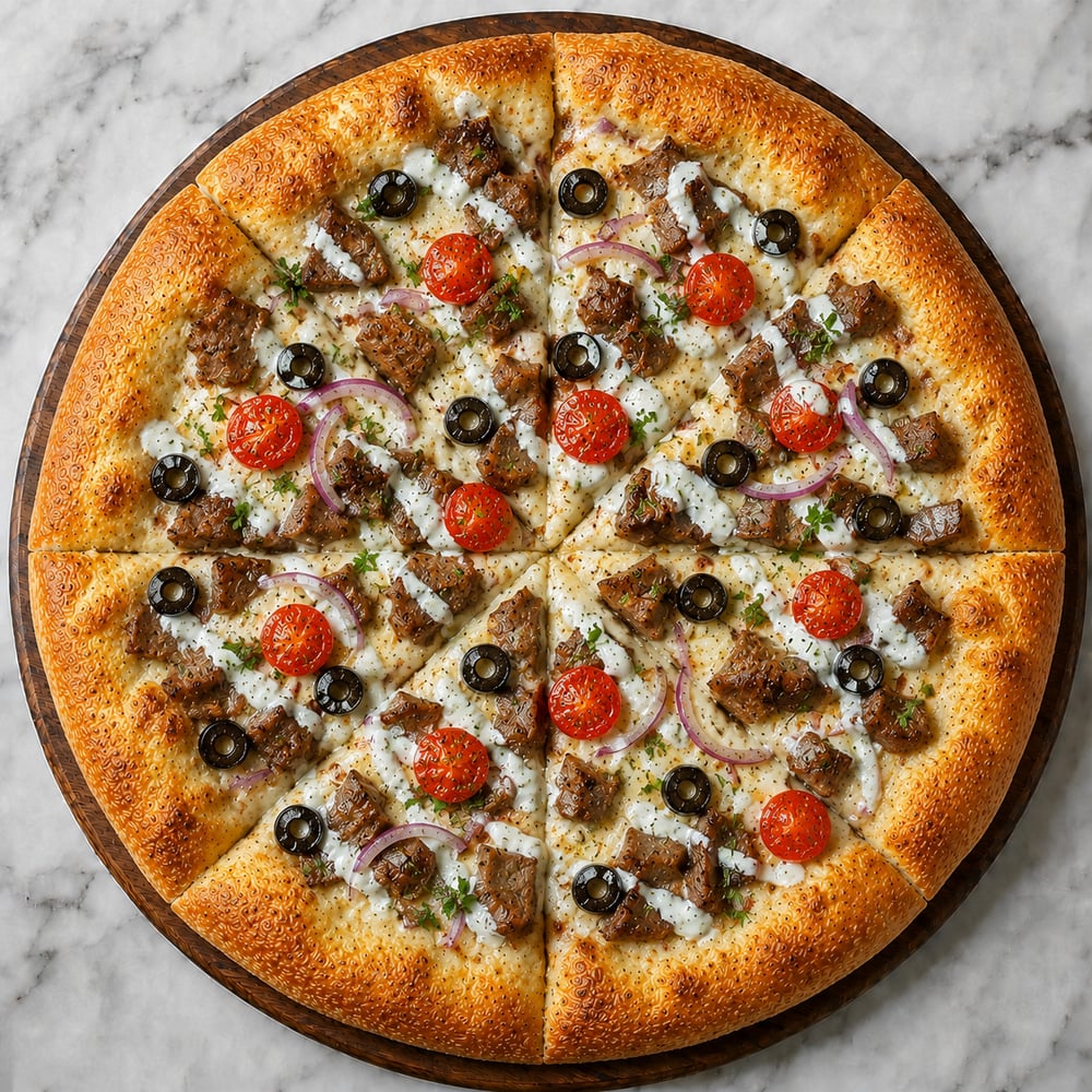 The Greek Pizza