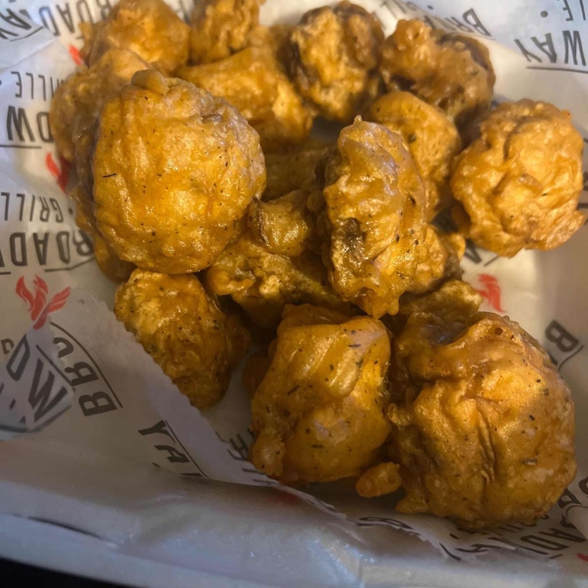 Battered Mushrooms