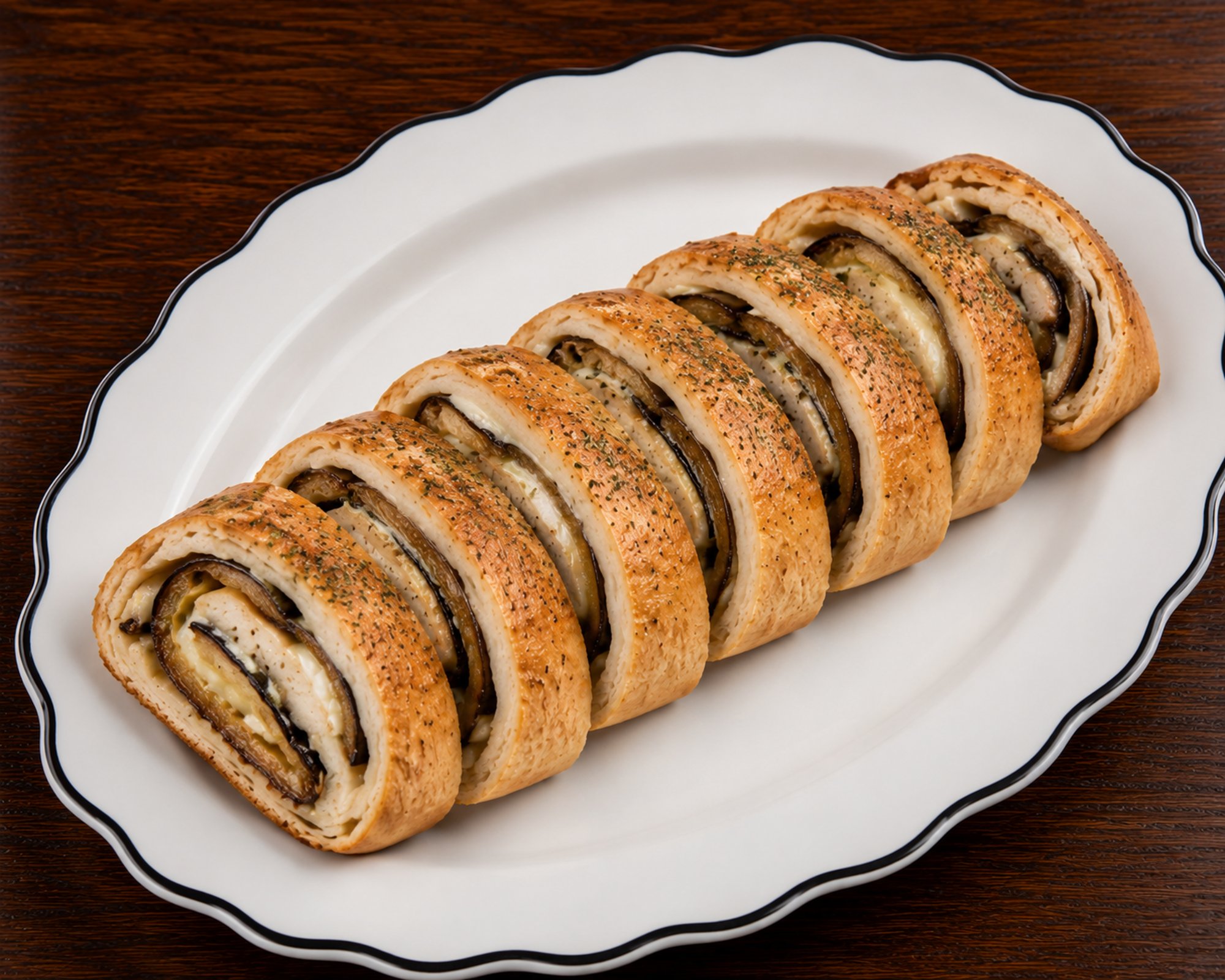 Eggplant Stromboli