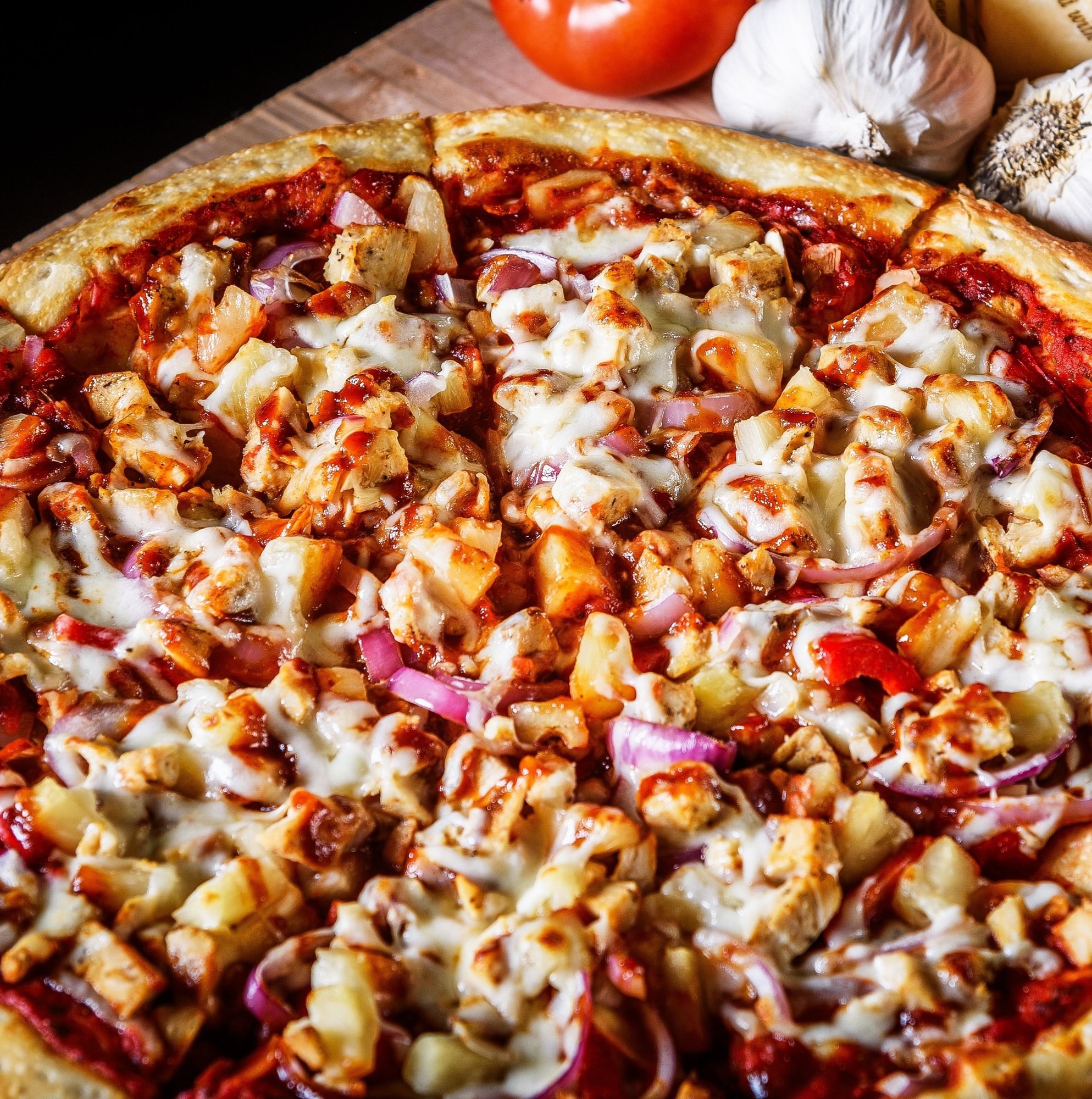 Super Barbecue Chicken Pizza