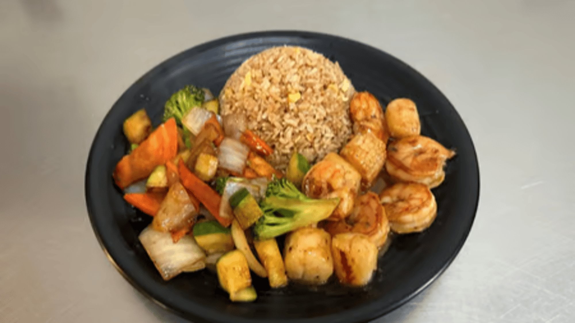 HD13. Hibachi Shrimp & Scallop