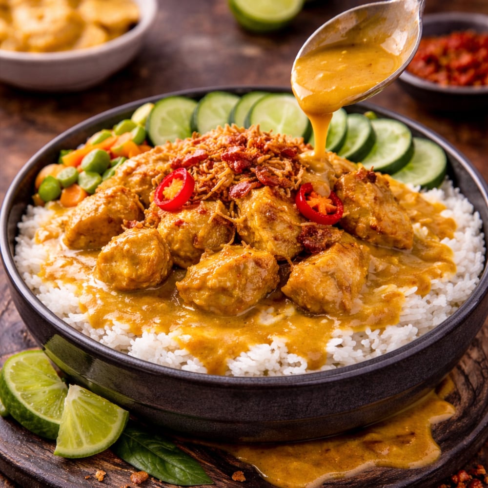 Coconut Chicken Curry (Gulai)