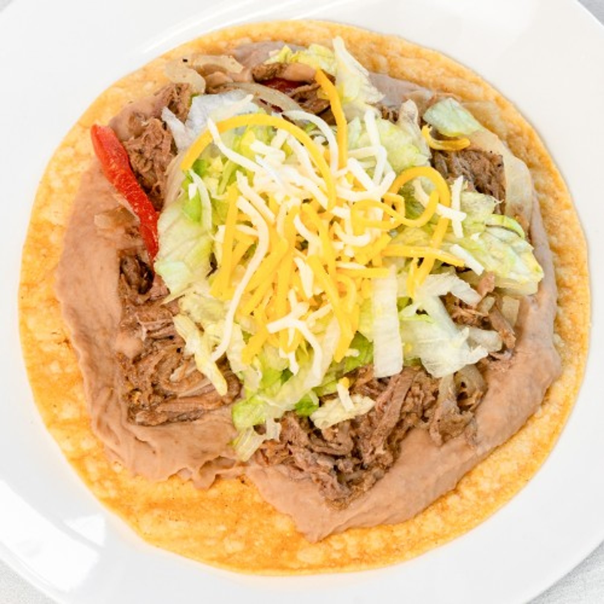 Beef Tostadas (Shredded Beef)