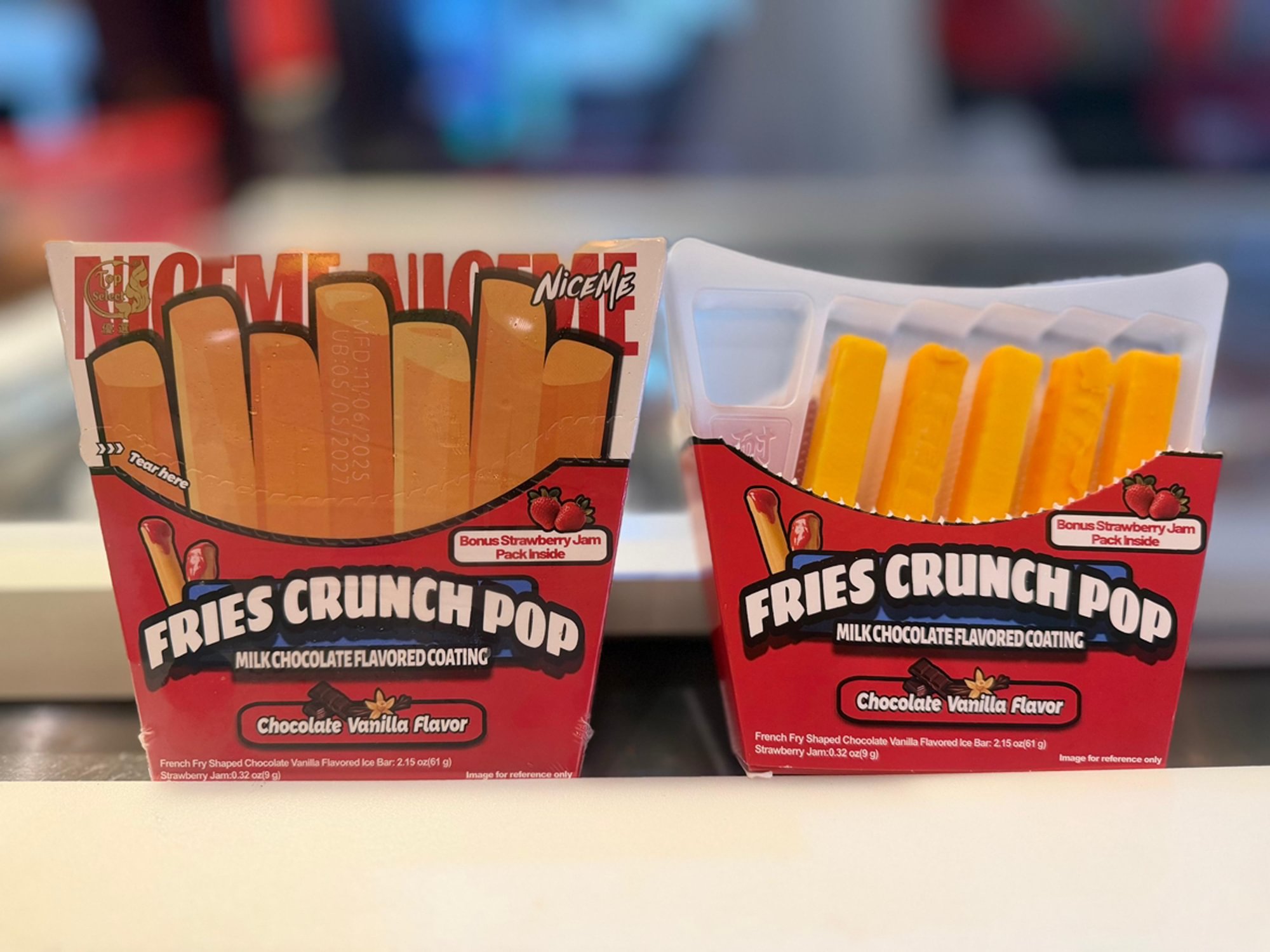 French Fry Ice Cream