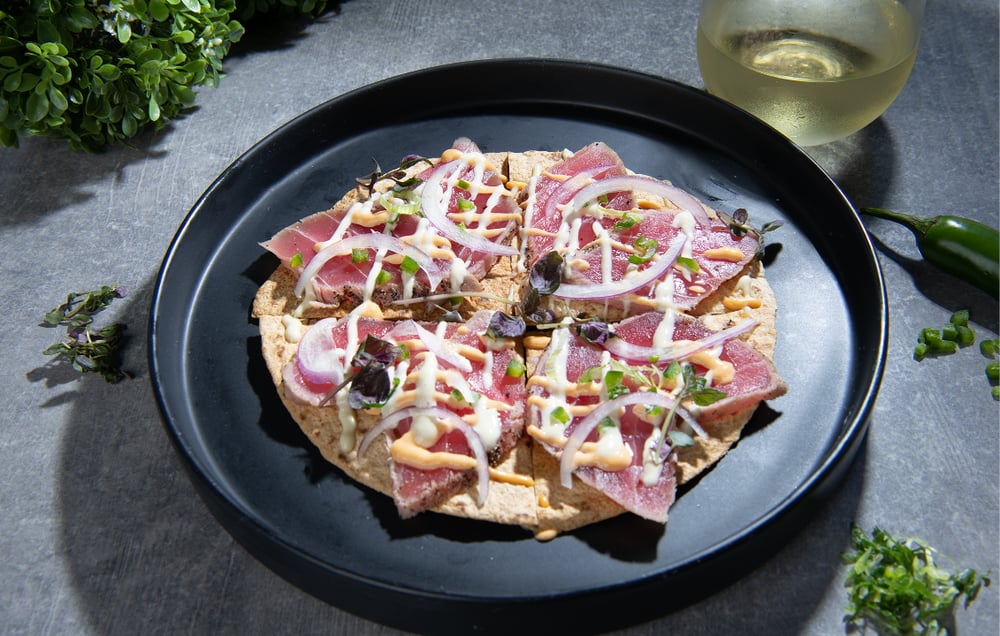 Tuna Flatbread